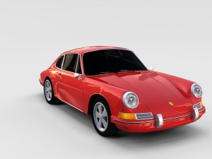 porsche 911 pack 3D 模型