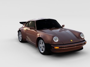 porsche 911 pack 3D 模型