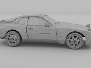 porsche 944 pack 3D Model