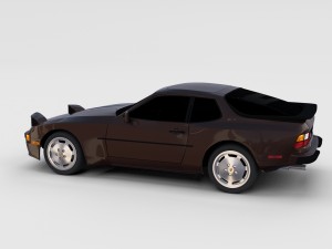 porsche 944 pack 3D Model