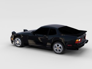 porsche 944 pack 3D Model