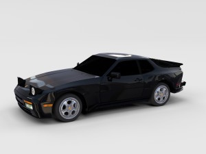 porsche 944 pack 3D Model