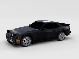 porsche 944 pack 3D Model