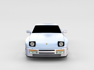 porsche 944 pack 3D Model