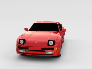 porsche 944 pack 3D Model