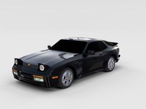 porsche 944 pack 3D Model