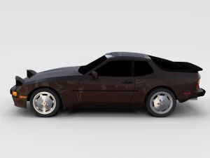 porsche 944 pack 3D Model