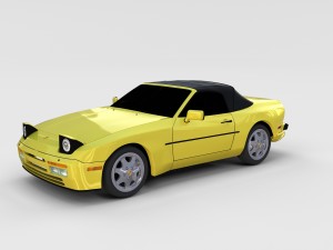 porsche 944 pack 3D Model
