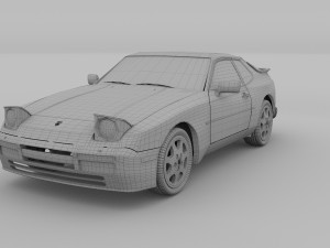porsche 944 pack 3D Model