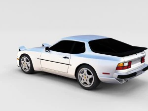 porsche 944 pack 3D Model