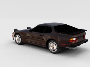 porsche 944 pack 3D Model