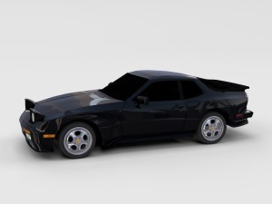 porsche 944 pack 3D Model