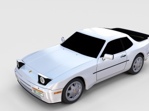 porsche 944 pack 3D Model