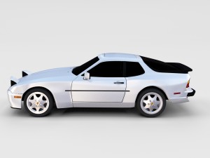 porsche 944 pack 3D Model