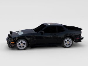 porsche 944 pack 3D Model