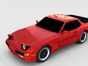 porsche 944 pack 3D Model