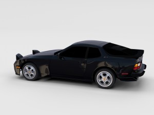 porsche 944 pack 3D Model