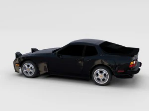 porsche 944 pack 3D Model