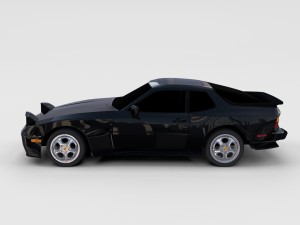 porsche 944 pack 3D Model