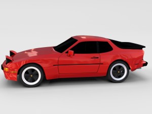 porsche 944 pack 3D Model