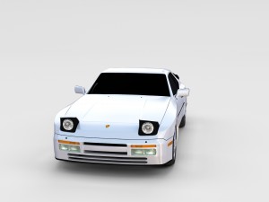 porsche 944 pack 3D Model
