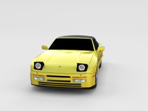 porsche 944 pack 3D Model
