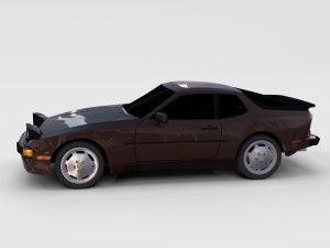 porsche 944 pack 3D Model