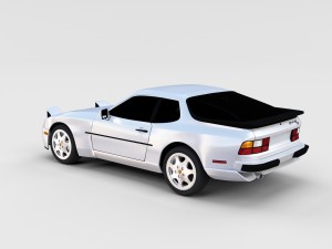 porsche 944 pack 3D Model