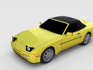 porsche 944 pack 3D Model