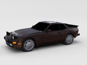 porsche 944 pack 3D Model