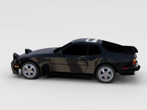 porsche 944 pack 3D Model