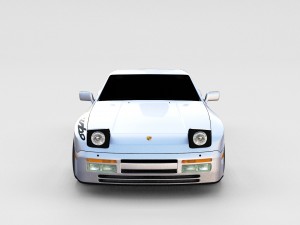 porsche 944 pack 3D Model