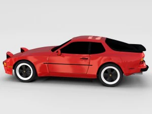 porsche 944 pack 3D Model