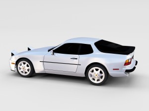 porsche 944 pack 3D Model