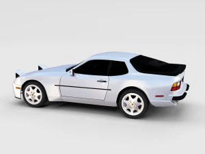 porsche 944 pack 3D Model