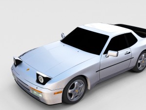 porsche 944 pack 3D Model