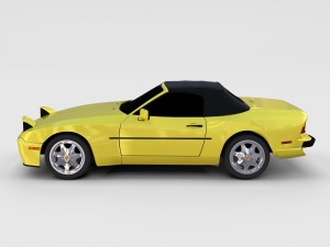 porsche 944 pack 3D Model