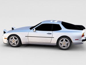 porsche 944 pack 3D Model