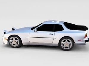 porsche 944 pack 3D Model