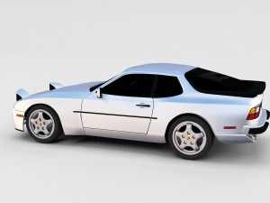 porsche 944 pack 3D Model