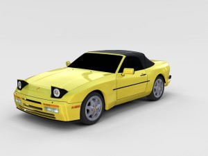 porsche 944 pack 3D Model