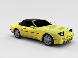 porsche 944 pack 3D Model