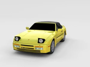 porsche 944 pack 3D Model