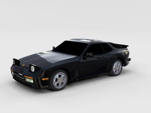 porsche 944 pack 3D Model