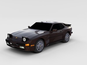 porsche 944 pack 3D Model