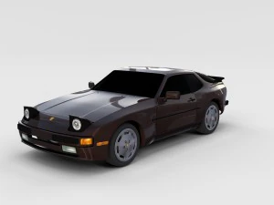porsche 944 pack 3D Model