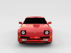 porsche 944 pack 3D Model