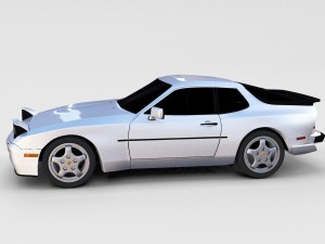 porsche 944 pack 3D Model