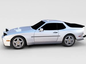 porsche 944 pack 3D Model