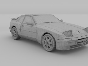 porsche 944 pack 3D Model
